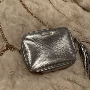 Silver crossbody
